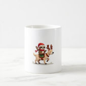 Alpaca Sloth Christmas (3) Kaffeetasse (Mittel)
