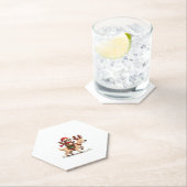 Alpaca Sloth Christmas (3) Untersetzer (Vor Ort)