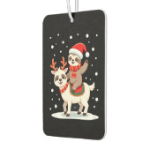 Alpaca Sloth Christmas (4) Autolufterfrischer (Links)