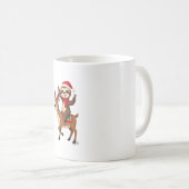 Alpaca Sloth Christmas (4) Kaffeetasse (VorderseiteRechts)