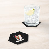 Alpaca Sloth Christmas Untersetzer (Vor Ort)