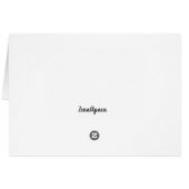 Alpaca - Spirit Großmutter - Anerkennkarte (Rückseite Horizontal)