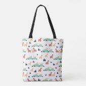 Alpaca Spring Garden Tasche (Rückseite)