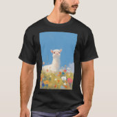Alpaca Springtime Serendipity T-Shirt (Vorderseite)