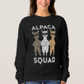 Alpaca Squad Sweatshirt (Vorderseite)