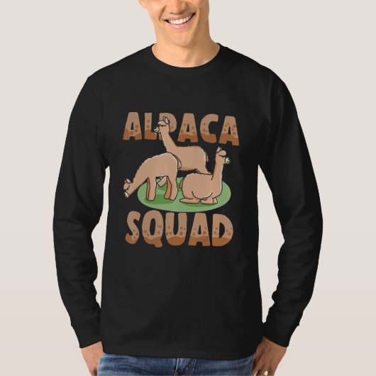 Alpaca Squad T-Shirt (Vorderseite)