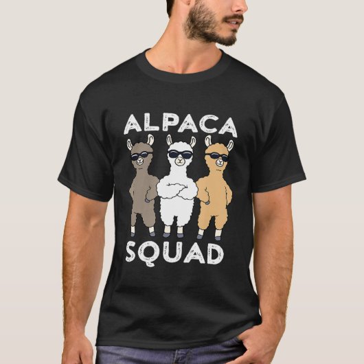 Alpaca Squad T-Shirt (Vorderseite)