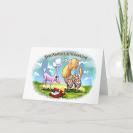 ALPACA SWEATER (Halbgloss) von Jeff Willis Art Karte