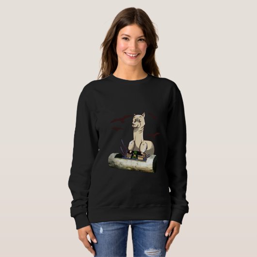 Alpaca Sweatshirt (Vorne ganz)