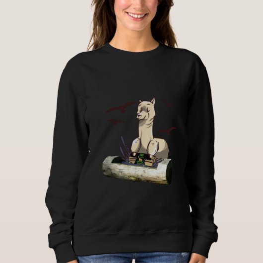Alpaca Sweatshirt (Vorderseite)