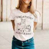 Alpaca-Tasche T-Shirt