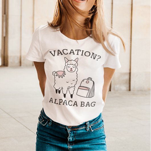 Alpaca-Tasche T-Shirt