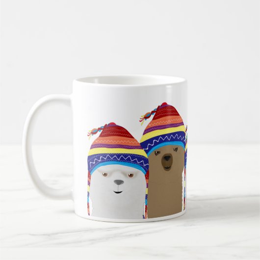 Alpaca-Tasse Kaffeetasse (Links)