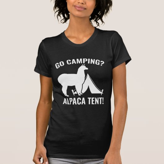 Alpaca Tent T-Shirt (Vorderseite)