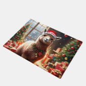 "Alpaca the Presents: A Christmas Tale" Fußmatte (Schrägansicht)