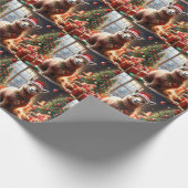 "Alpaca the Presents: A Christmas Tale" Geschenkpapier (Ecke)