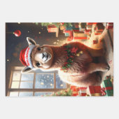 "Alpaca the Presents: A Christmas Tale" Geschenkpapier Set (Vorderseite 3)