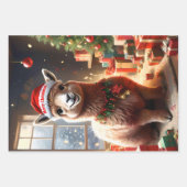 "Alpaca the Presents: A Christmas Tale" Geschenkpapier Set (Vorderseite 2)