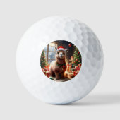 "Alpaca the Presents: A Christmas Tale" Golfball (Vorderseite)