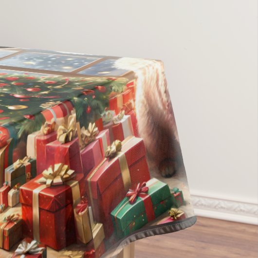 "Alpaca the Presents: A Christmas Tale" Tischdecke (Beispiel)