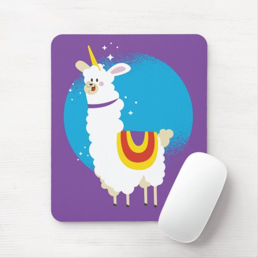 Alpaca Unicorn Mousepad (Mit Mouse)