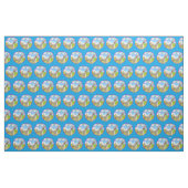 Alpaca Unicorn unter Rainbow Sky Stoff (Yard (91,4 cm))