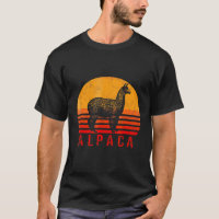 Alpaca Vintag Retro Alpaka Llama Lama Wool Peru