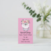 Alpaca Visitenkarte (Stehend Vorderseite)