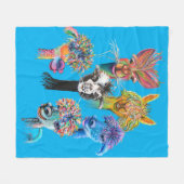 Alpaca - Vlies-Decken Fleecedecke (Vorderseite (Horizontal))