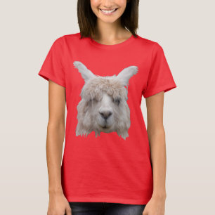Alpaca von Peru Womens Football T - Shirt