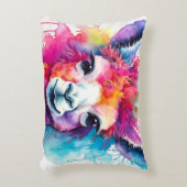 Alpaca Watercolor #217 Dekokissen (Vorderseite(Vertikal))