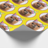 Alpaca Webereihats Party Geschenkpapier (Ecke)