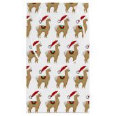 Alpaca Weihnachtsgeschenk Wrapping Geschenktasche Kleine Geschenktüte (Rückseite)