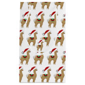 Alpaca Weihnachtsgeschenk Wrapping Geschenktasche Kleine Geschenktüte (Vorderseite)