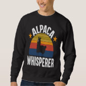 Alpaca Whisperer I Alpaca Sweatshirt (Vorderseite)