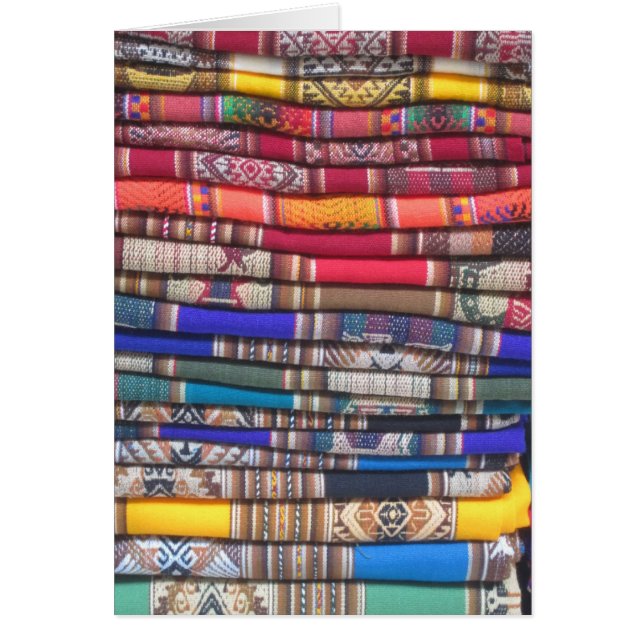 Alpaca Wolle aus Peru Card (Vorne)