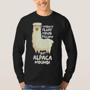 Alpaca Wound Care Pflege Trauma Er Ems Niedlich Ll T-Shirt