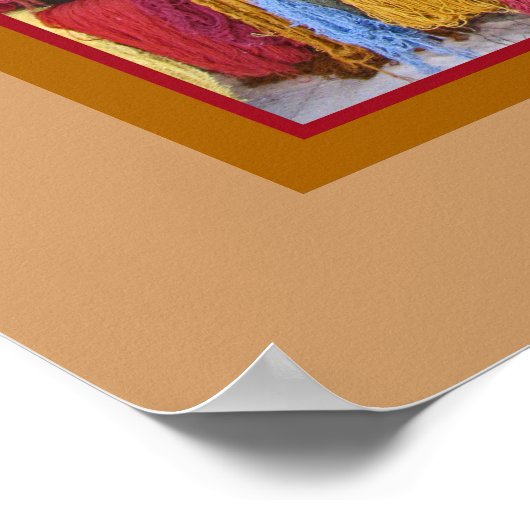 Alpaca Yarn Poster (Ecke)