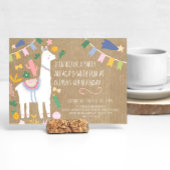 Alpaca'd with Fun Birthday Party Einladung