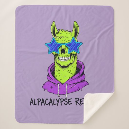 Alpacalypse bereit sherpadecke (Vorderseite)