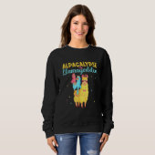 Alpacalypse Or Llamageddon Alpacas and Llamas Take Sweatshirt (Vorne ganz)