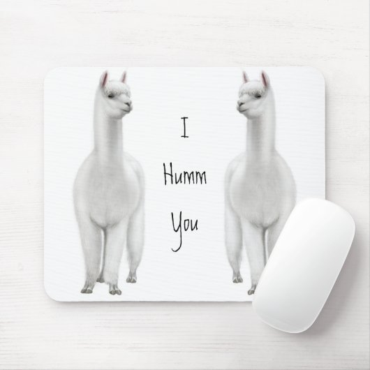 Alpacas Humm Mousepad (Mit Mouse)