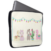 Alpacas Laptop Sleeve (Vorne Rechts)
