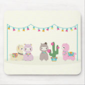 Alpacas Mouse Pad Mousepad (Vorne)