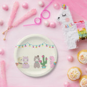 Alpacas Pappteller (Party)