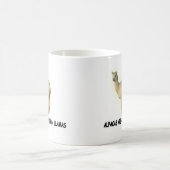 Alpacas sind niedlich als Lamas Kaffeetasse (Mittel)
