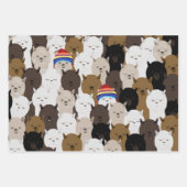 Alpacas Wrapping Paper Sheets Geschenkpapier Set (Vorderseite 3)