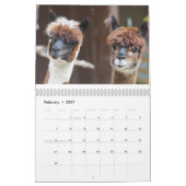 Alpaka 2027 kalender (Feb 2027)