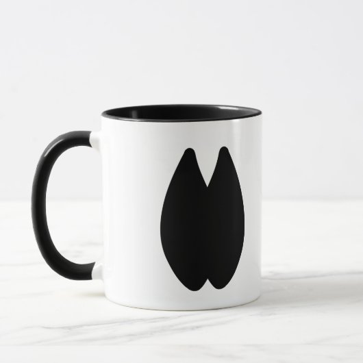 Alpaka-Abdruck Tasse (Links)