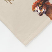 Alpaka-Alpaka-Seeschwalbe Fleecedecke (Ecke)